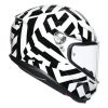 AGV K6 Secret sportovně-cestovní helma černá/bílá